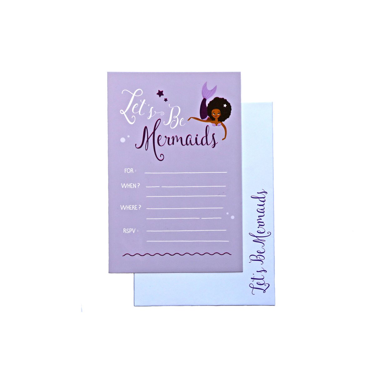 Mermaid Invitations